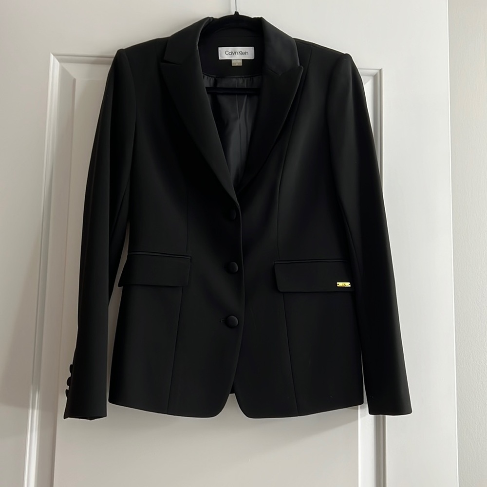 Black Calvin Klein Blazer
